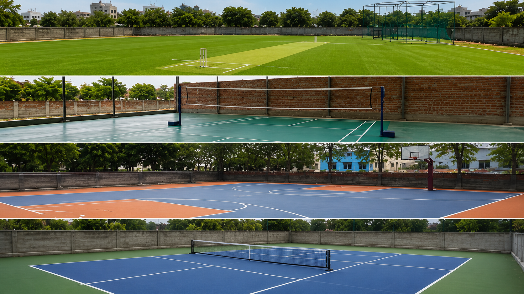 After Sports Facility Construction